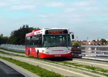 Luton Dunstable OBahn Guided Busway.