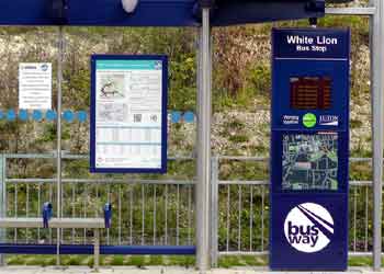 Luton Dunstable OBahn Guided Busway.