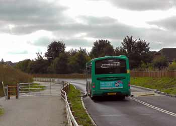 Luton Dunstable OBahn Guided Busway.