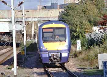 Class 357 electrostar - essentially the same bodyshell as the class 170 diesel Turbostar trains which operate in many parts of Britain.